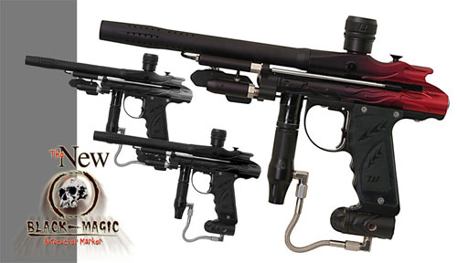 E guns. WGP Autococker Tactical. WGP Trilogy Pro Autococker. Autococker Tactical SF. WGP Trilogy half Block.