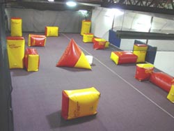 Indoor Paintball Field